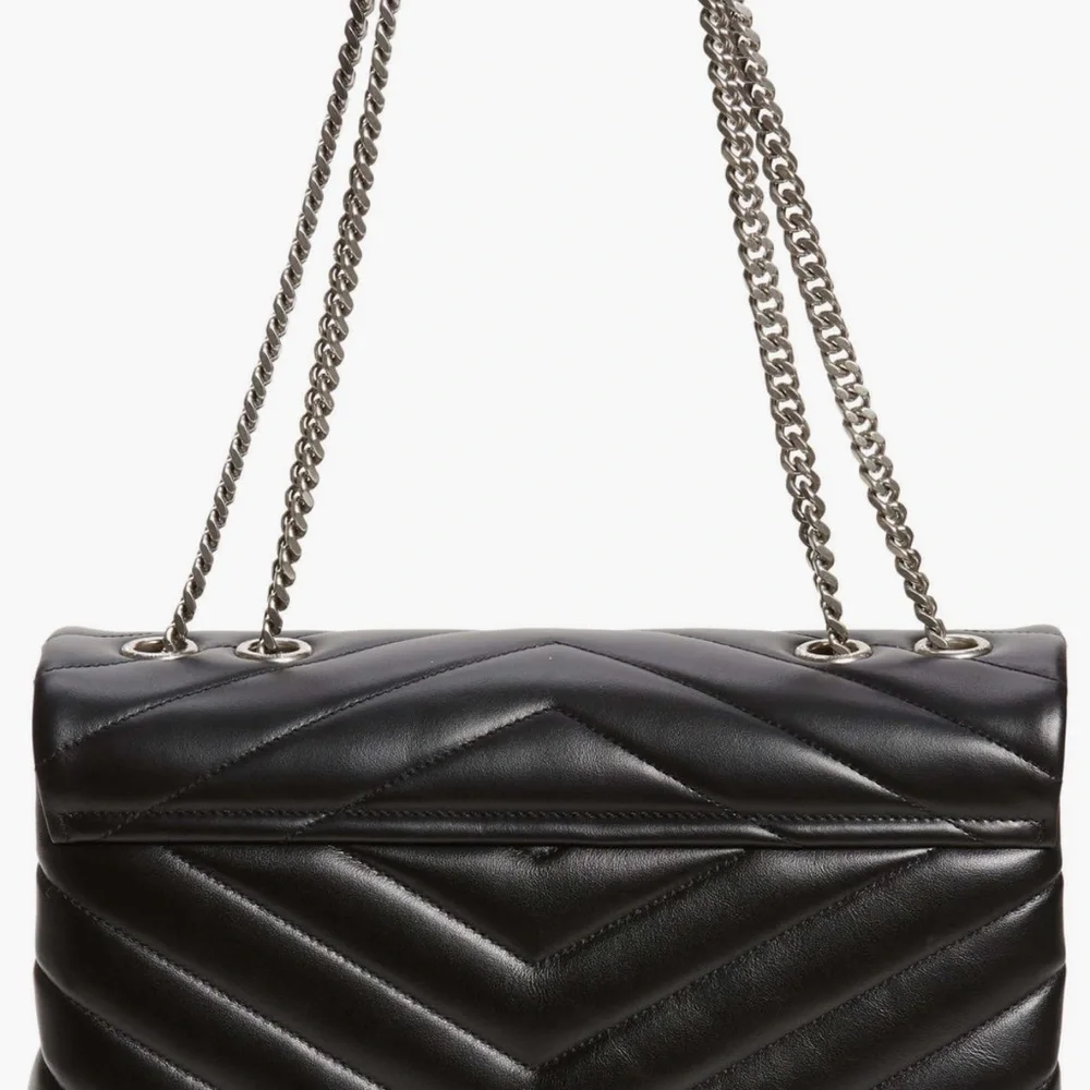 Saint Laurent Black medium Lou Lou - Picture 8 of 16